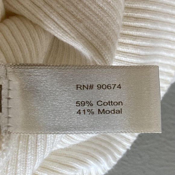 Boston Proper Cream Sweater with Cutout Detail - Picture 8 of 10